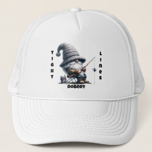 "Tight Lines" Good Luck Fishing Trucker Hat