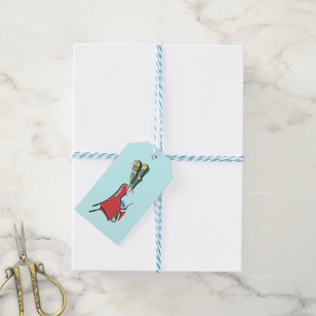 Tight Reins Gift paper Tags (With Twine)