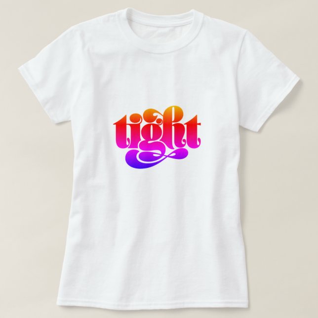 Tight T-Shirt (Design Front)