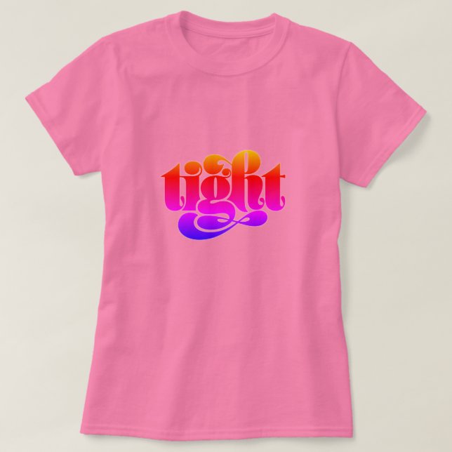 Tight T-Shirt (Design Front)