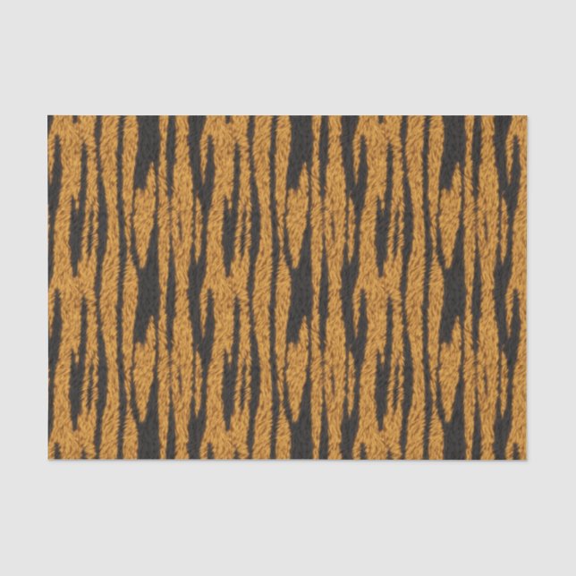 Tight Tiger Fur Tissue Paper (Front)