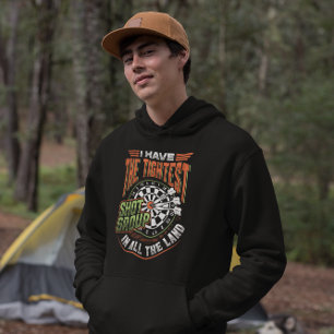 Tightest Shot Group - Legendary Dart Player Hoodie