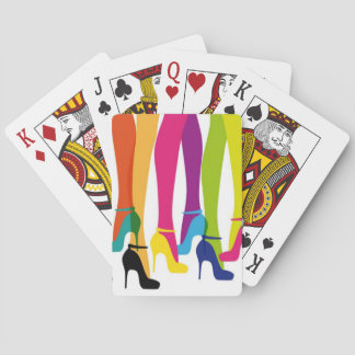 "TIGHTS AND HIGH HEELS" PLAYING CARDS