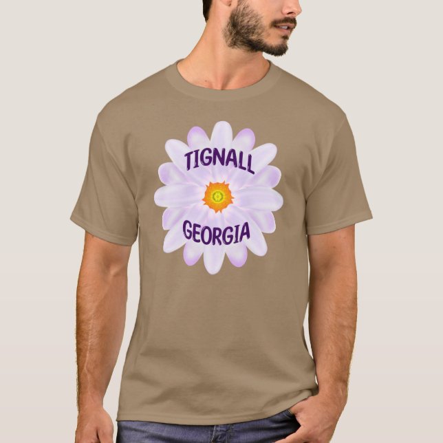Tignall Georgia Oversized T-Shirt (Front)