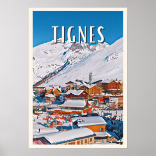 Tignes Ski Resort poster
