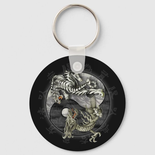 Tigre et dragon key ring (Front)