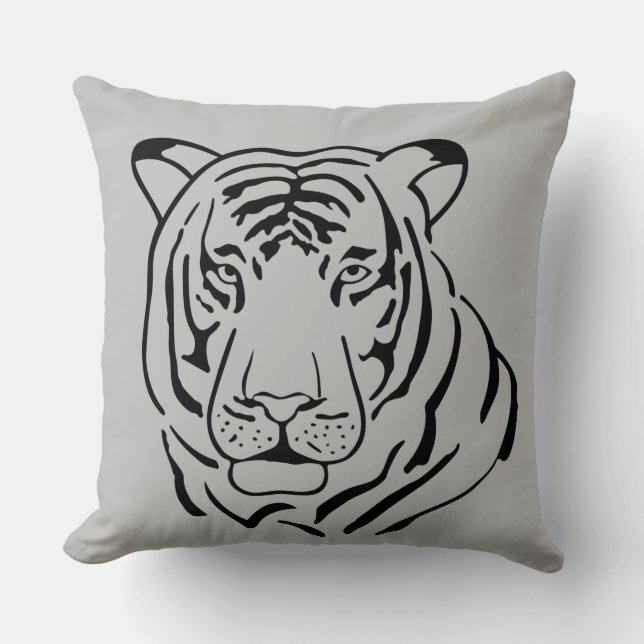 Tigre Gratiffi  Cushion (Front)