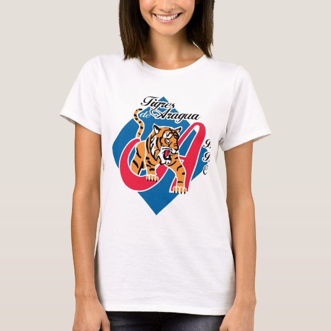 Tigres de Aragua Ladies Baby Doll (Fitted) T-Shirt (Front)