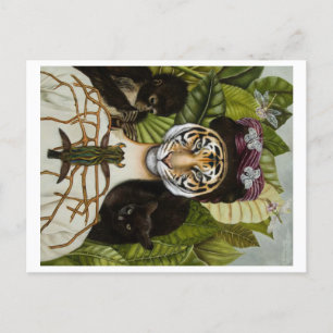 Tigresa Kahlo Postcard