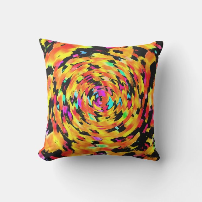 Tigress Abstract Outdoor Cushion (Front)