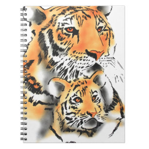 Tigress and Cub Notebook