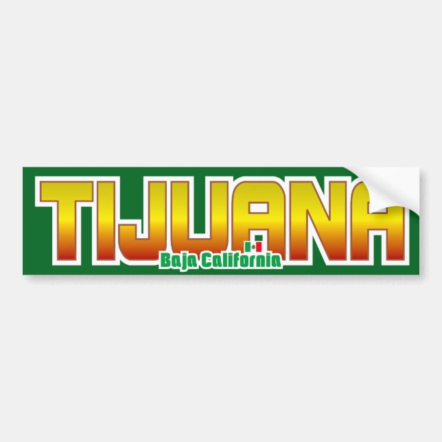 Tijuana Bumper Bumper Sticker (Front)