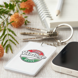 Tijuana mexico vintage logo. key ring