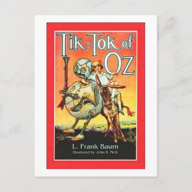 Tik - Tok Of Oz Postcard (Front)