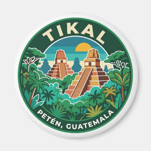 Tikal Guatemala Magnet