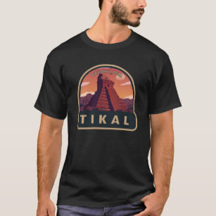 Tikal National Park Guatemala Vintage  T-Shirt