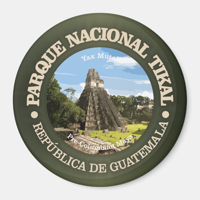 Tikal National Park Magnet (Front)