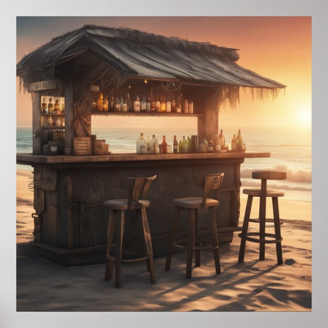 Tiki Bar - 6 -  Poster (Front)