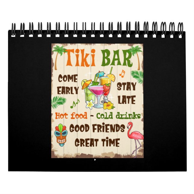 Tiki Bar Calendar (Cover)