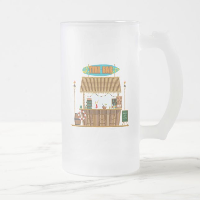 Tiki Bar Frosted Mug (Right)