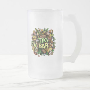 Tiki Bar Frosted Mug