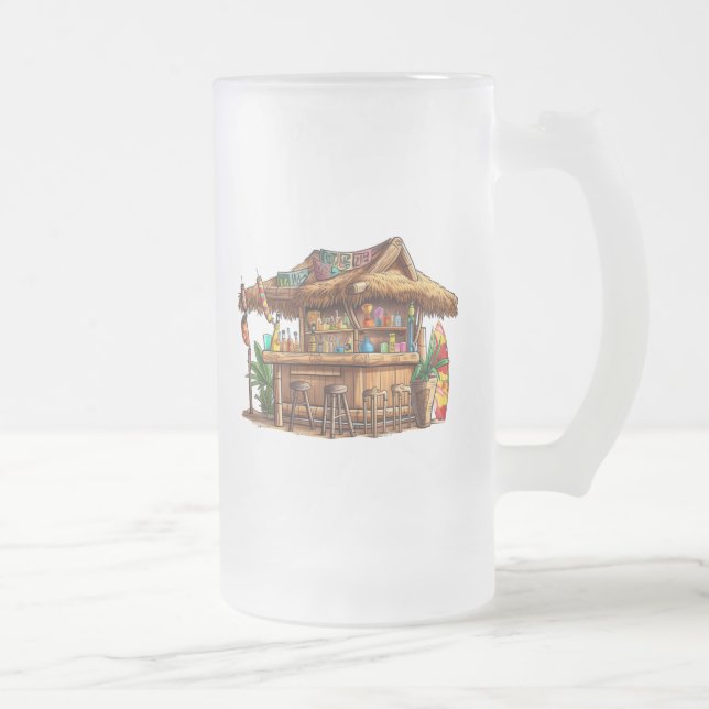 Tiki Bar Frosted Mug (Right)