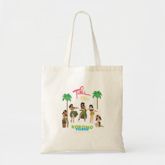 Tiki Bar Kokomo Hula Dancers Tote Bag