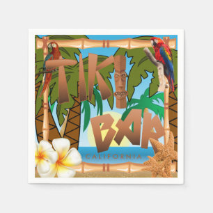Tiki Bar Party Napkin