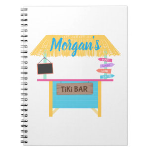 Tiki Bar Party Notebook