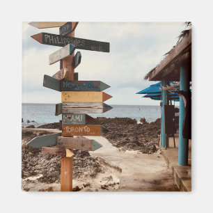 "Tiki Bar" Photography Magnet