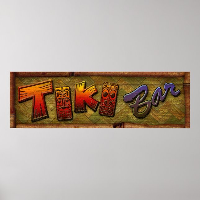Tiki Bar sign design (Front)