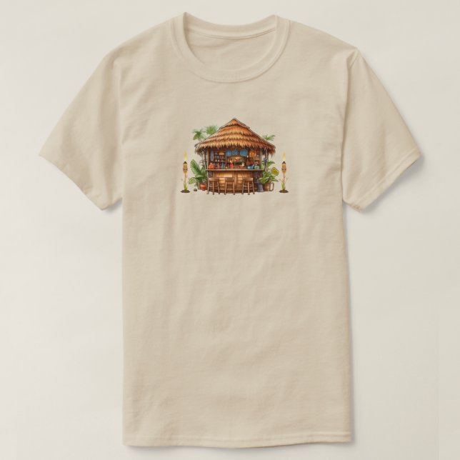 Tiki Bar T-Shirt (Design Front)