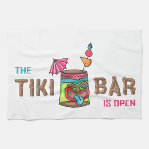 Tiki Bar Tea Towel