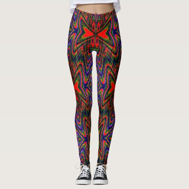 Tiki Butterfly... Leggings (Front)