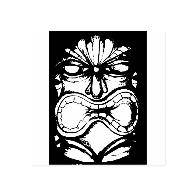 Tiki Gog LONO Rubber Stamp (Imprint)