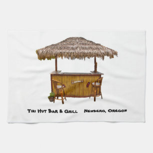 Tiki Hut Bar Towel