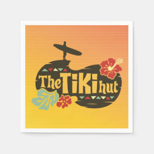 Tiki Hut Luau Party Napkin