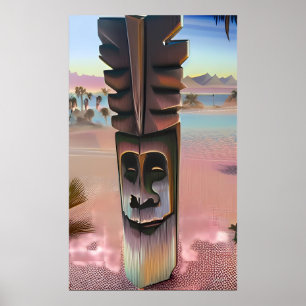 Tiki Illusions Poster