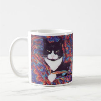 "Tiki in Doug's Afghan" Coffee Mug