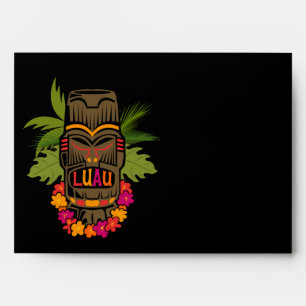 Tiki Luau Envelope