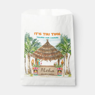 Tiki Luau   Tropical Beach Favour Bags
