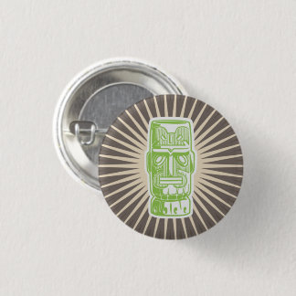 Tiki Man Green Button