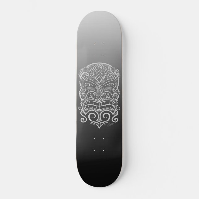Tiki Mask Skateboard (Front)
