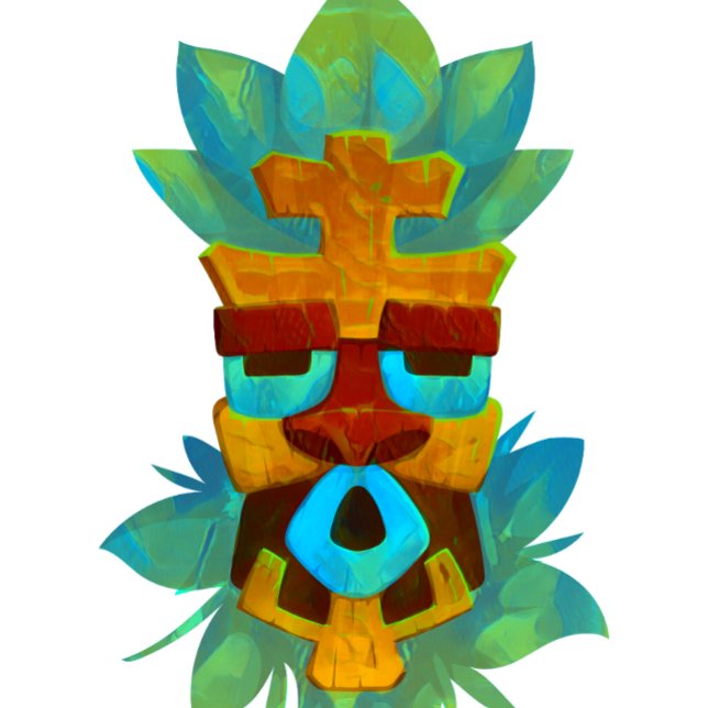 Tiki Mask with texture T-Shirt (Creator Uploaded)