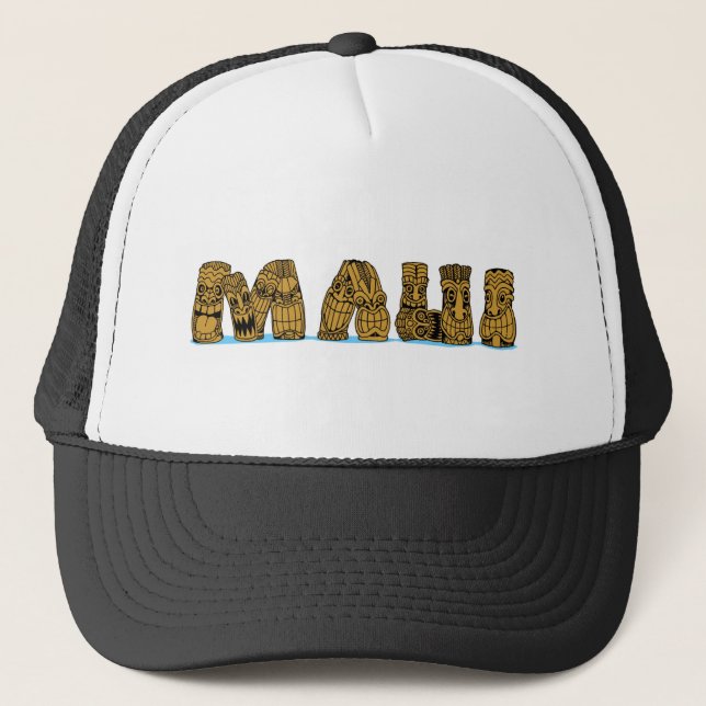 Tiki Maui Trucker Hat (Front)