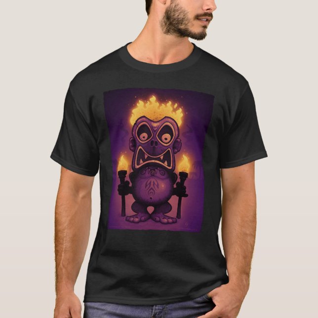 Tiki Munkee T-Shirt (Front)