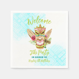 Tiki Party Napkin