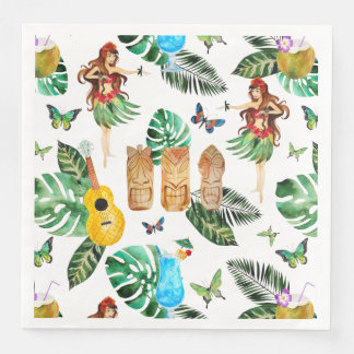 Tiki Party Napkin