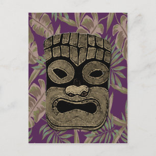 TIKI PARTY POSTCARD