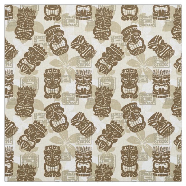 Tiki Party - Sand Fabric (Swatch)